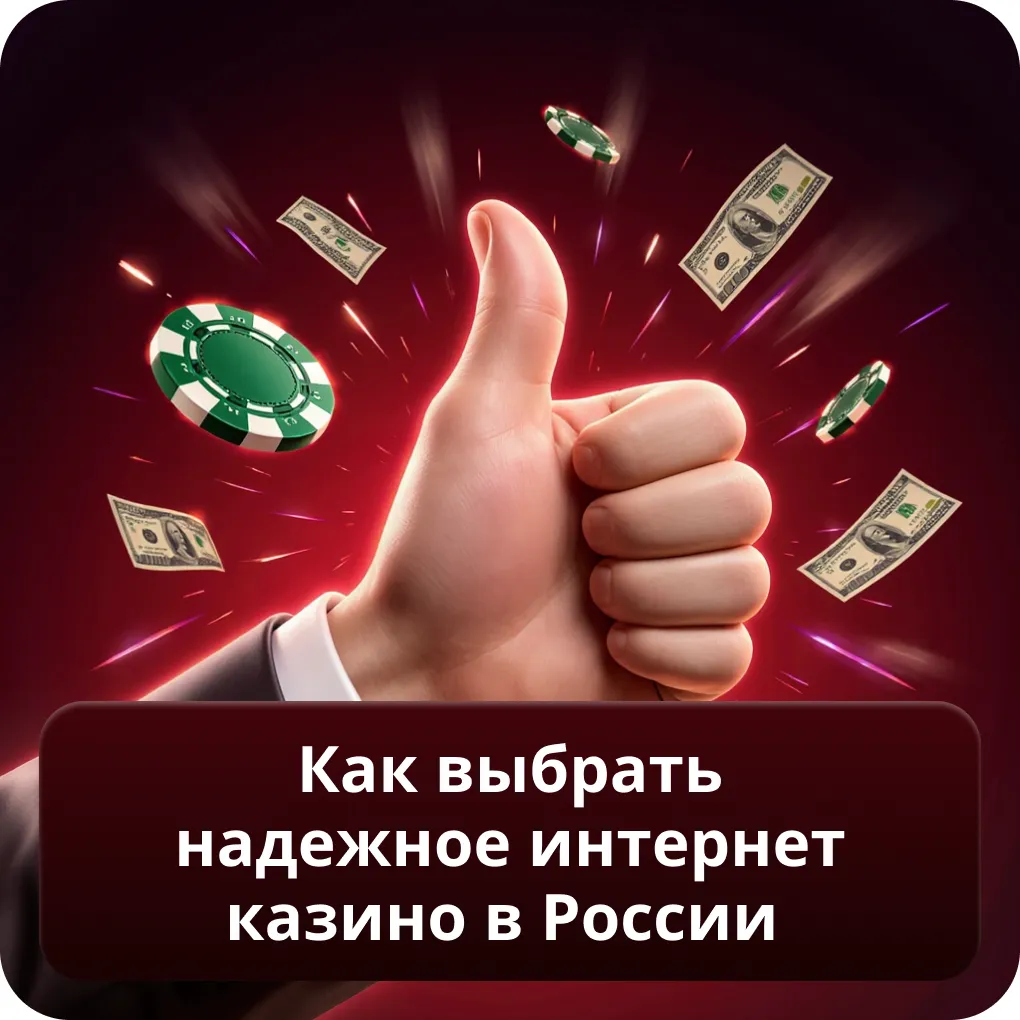 Как выбрать надежное интернет казино в России