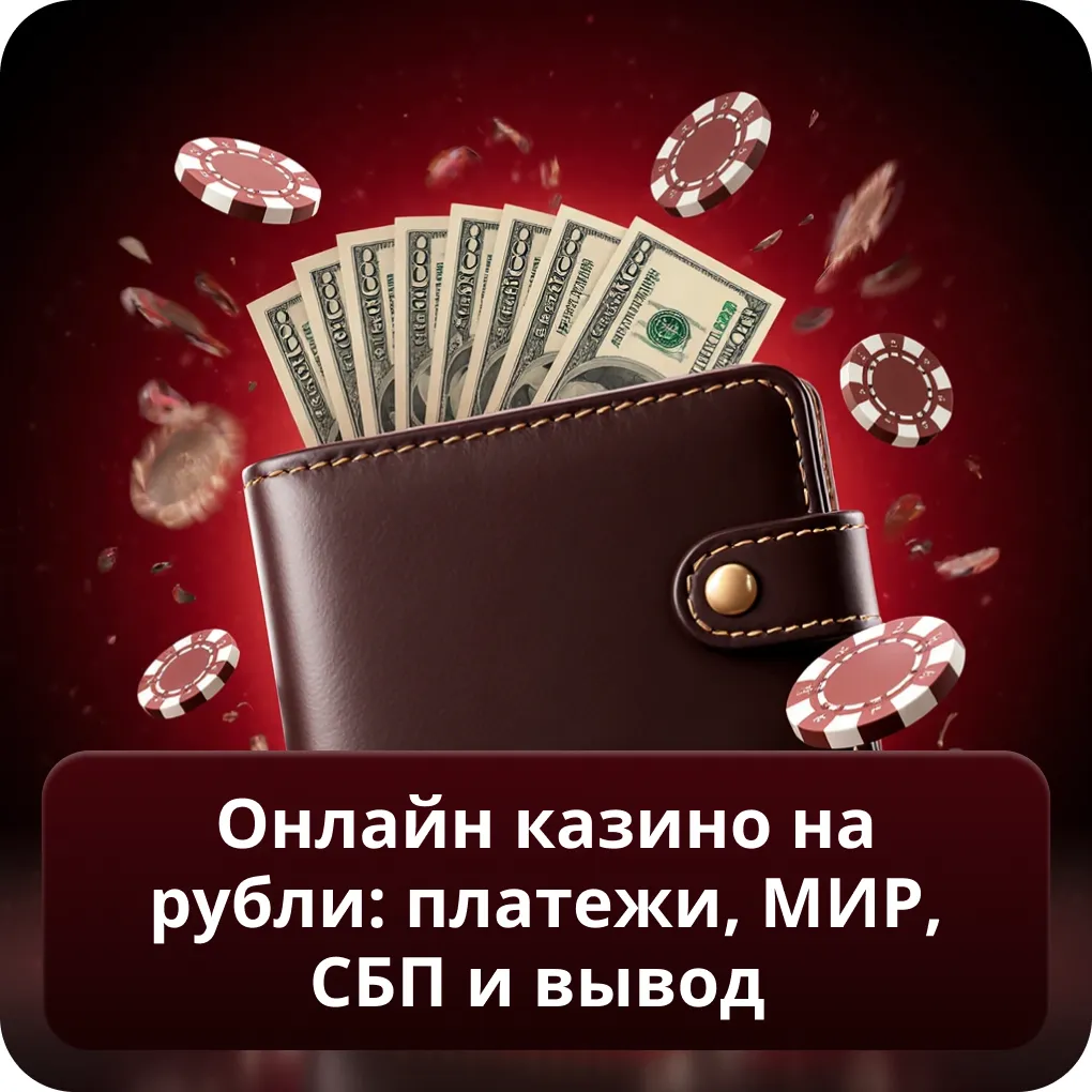 Онлайн казино на рубли: платежи, МИР, СБП и вывод